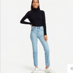 Everlane cheeky straight Jean 24 sky blue ankle